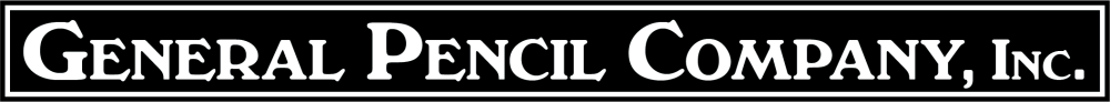 (logo) Pencil Makers in the USA Since 1889. General Pencil Company, Inc. Logo is black and white.
